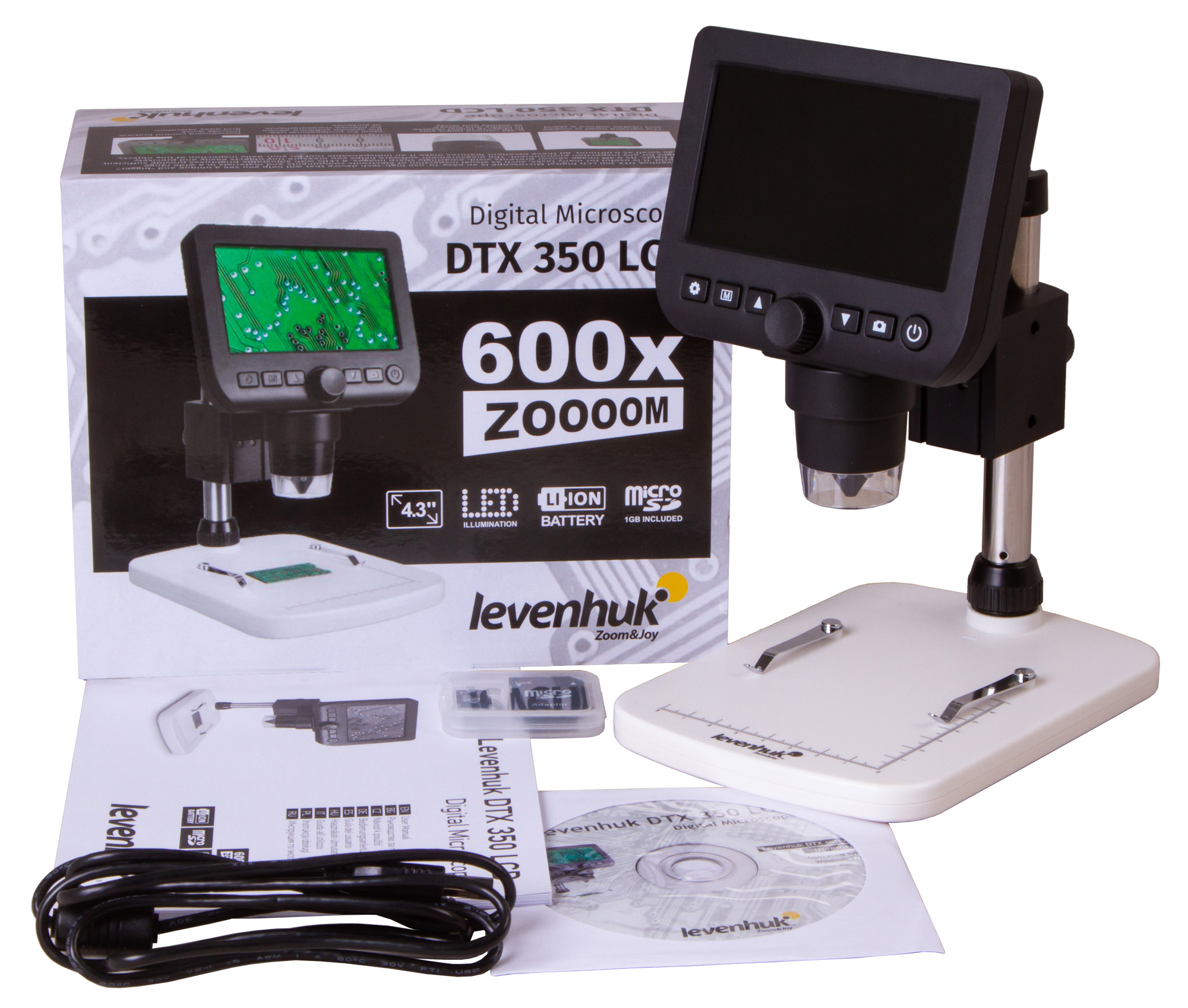 Microscopio digital Levenhuk DTX 350 LCD - Imagen 2