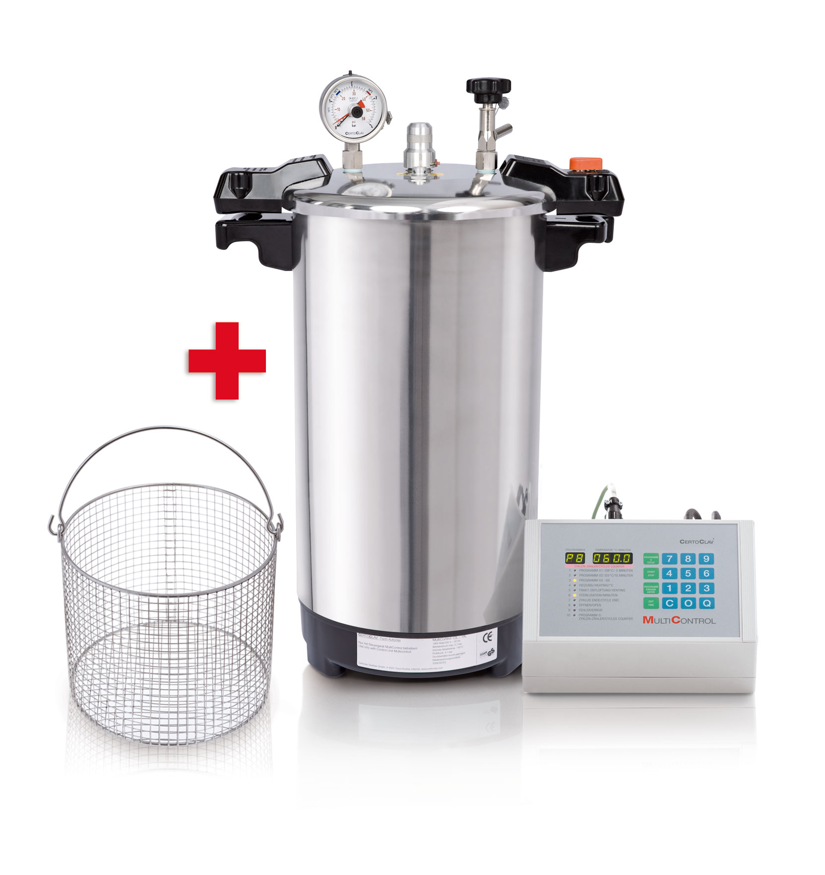 Autoclave sobremesa CERTOCLAV MULTICONTROL