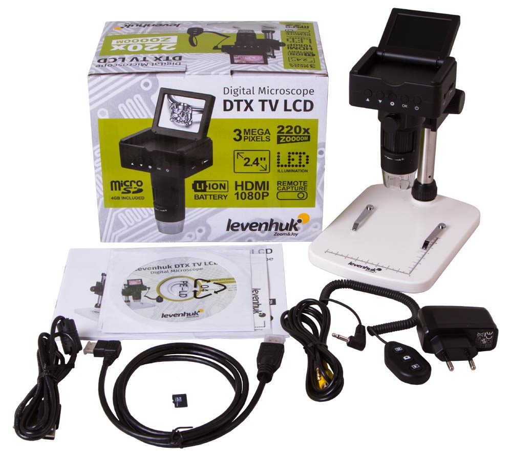 Microscopio digital Levenhuk DTX TV LCD - Imagem 2